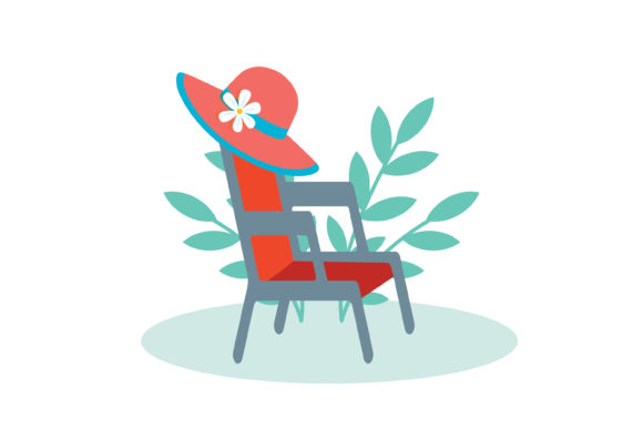 Beach Heat Shield Hat and Chairs Floral: A Stylish and Functional Addition to Your Summer Gear