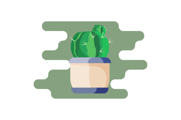 Cactus Floral Icons: A Versatile Design Solution for Your Creative Projects