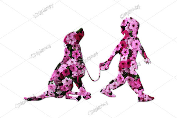 Embracing Creativity with Dog Boy Pet Animal Flowers Floral: A Versatile Design for Modern Creators