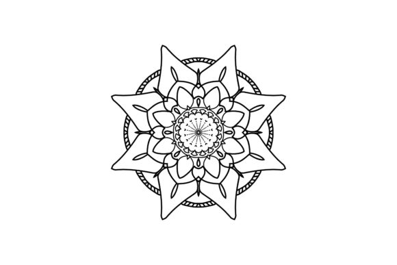 Enhance Your Designs with Mandala Floral Vector Lace