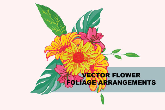 Enhance Your Designs with the Foliage Floral Frame Text Divider 04