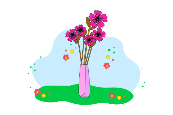 Enhancing Your Space with Flowers Decorative in Vase Cloud Floral