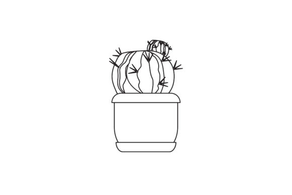Exploring the Versatility of Cactus Floral Icon Line Style in Modern Design