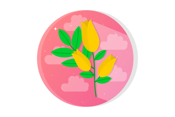 Flat Illustration - Nature Floral: A Versatile Design Asset