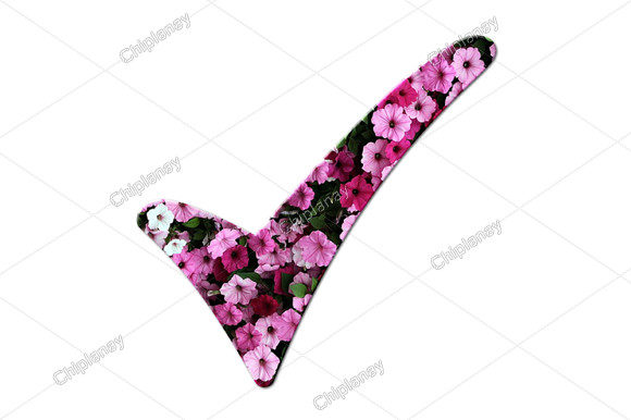 Strategic Use of Approve Ok Checkmark Flowers Floral for Creative and Professional Projects