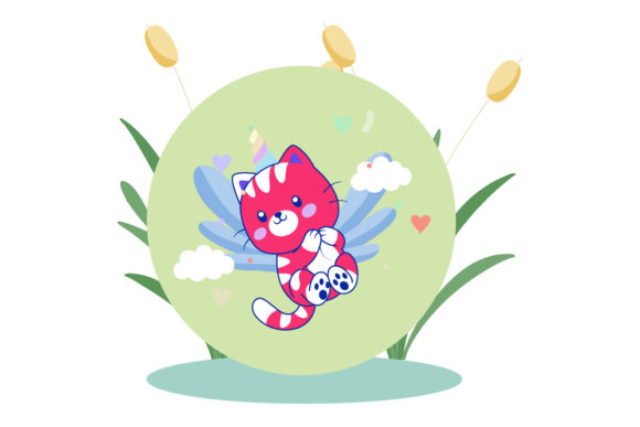 Unleashing Creativity with Unicorn Cats Fun Design Floral Decor