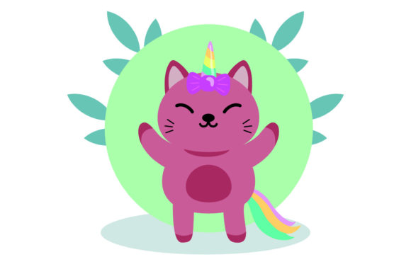 Unleashing Creativity with Unicorn Cats Magical Circle Floral